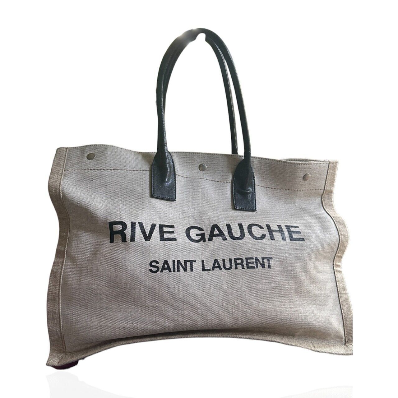 新品未使用 everyone nylon logo tote bag GRAY Thirty One CANVAS CARRY ALL TOTE Whisper Grey Colorblock New